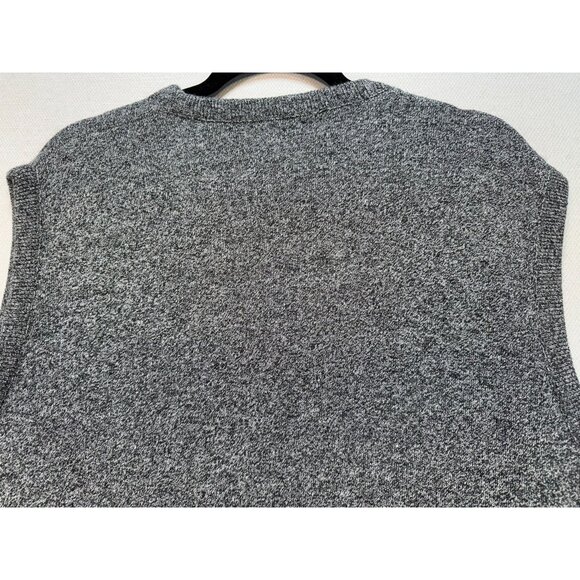 Vintage Jantzen Mens XL Knit Sweater Vest Gray - Picture 5 of 6